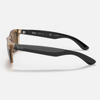 Ray Ban Women Square Frame Polished Honey Sunglasses