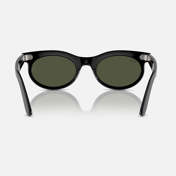 Ray Ban Women Oval Frame Tar Black Sunglasses