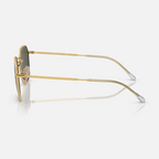 Ray Ban Women Irregular Frame Champagne Gold Sunglasses
