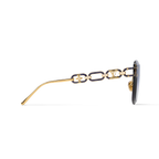 Louis Vuitton Women Cat Eye Frame Rich Gold Sunglasses