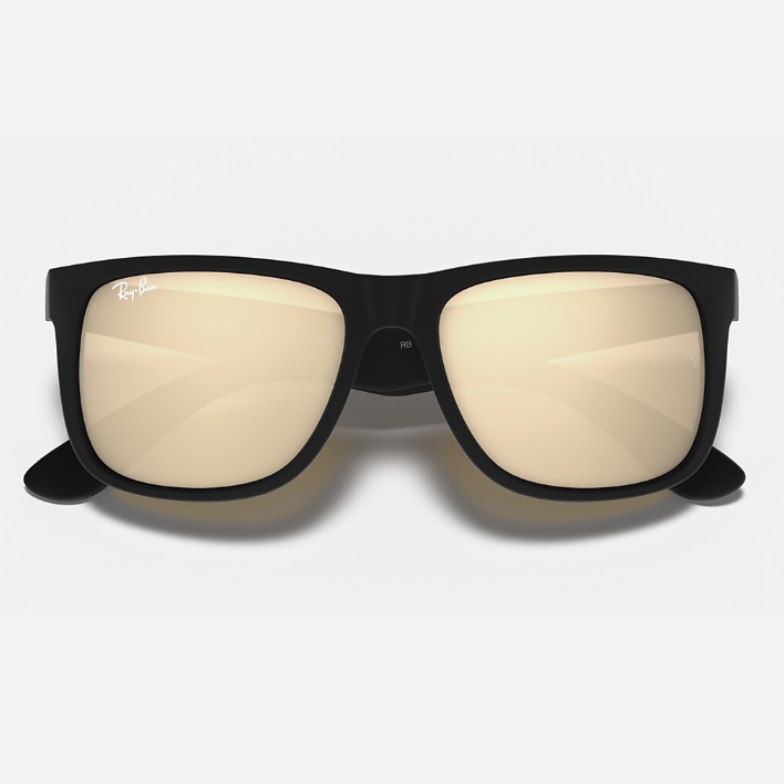 Ray Ban Women Pillow Frame Matte Rubber Black Sunglasses