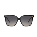 Louis Vuitton Women Square Frame Pitch Black Sunglasses