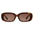Louis Vuitton Women Oval  Frame Dark Tortoise Sunglasses