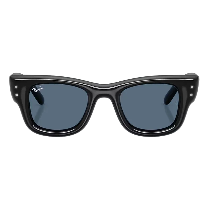 Ray Ban Women Square Frame Matt Black Sunglasses