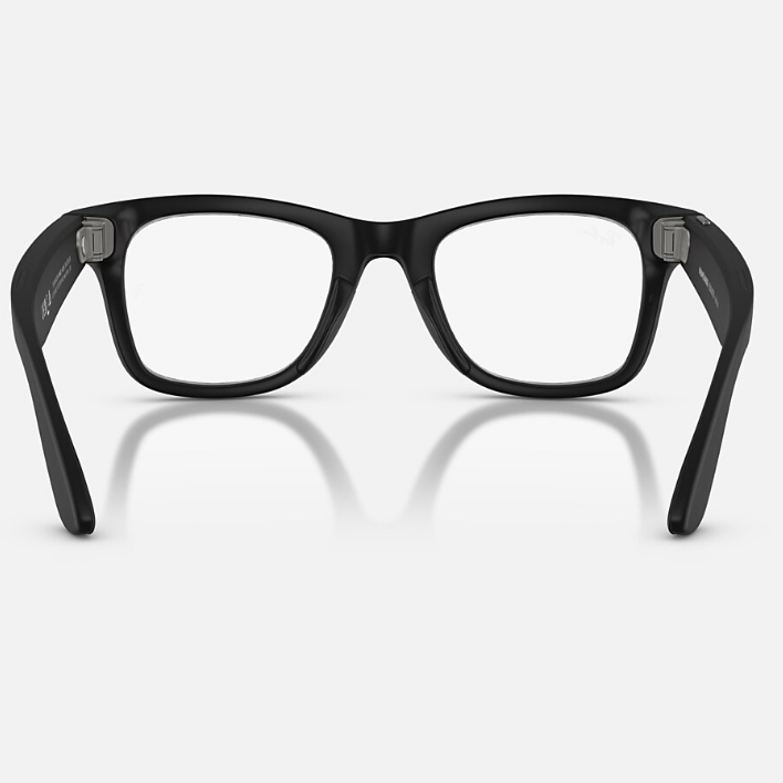 Ray Ban Women Square Frame Matte Black Sunglasses
