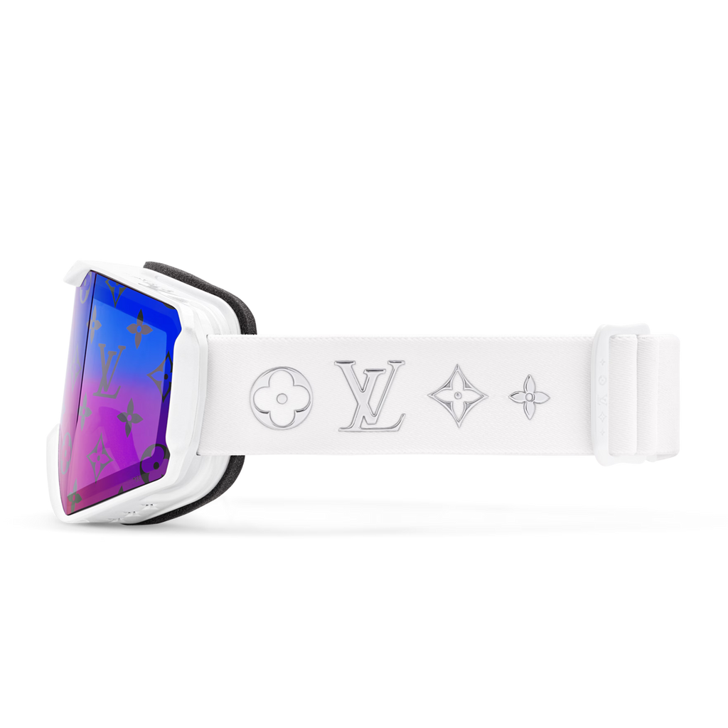 Louis Vuitton Women Mask Frame White Sunglasses