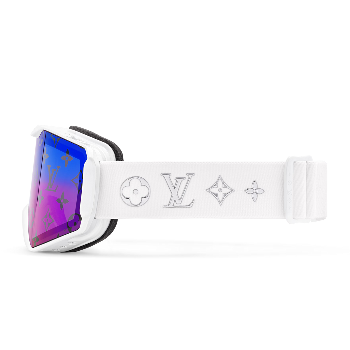Louis Vuitton Women Mask Frame White Sunglasses
