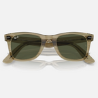 Ray Ban Women Square Frame Winter Silver Sunglasses