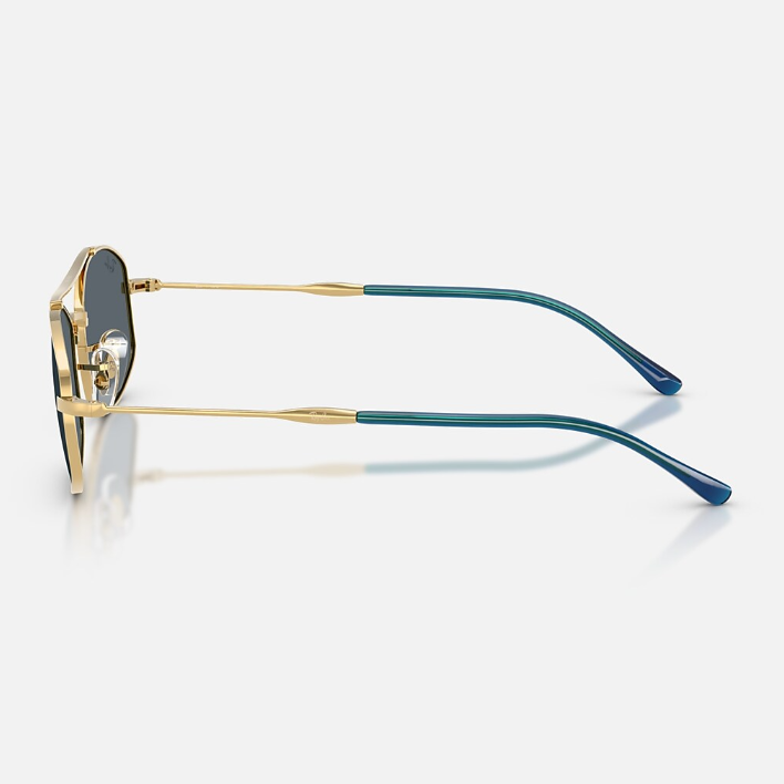 Ray Ban Women Oval Frame Electric Gold Sunglasses