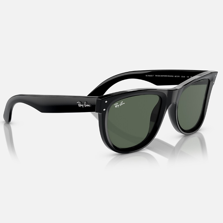 Ray Ban Women Square Frame Raven Black Sunglasses