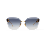 Louis Vuitton Women Cat Eye Frame Rich Gold Sunglasses