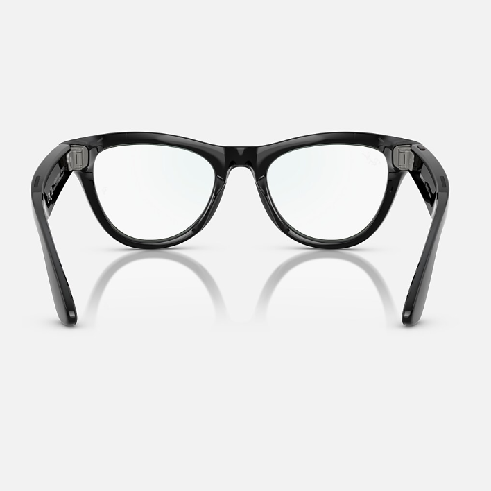 Ray Ban Women Cat Eye Frame Ink Black Sunglasses