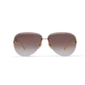 Louis Vuitton Women Pilot Frame Royal Gold Sunglasses