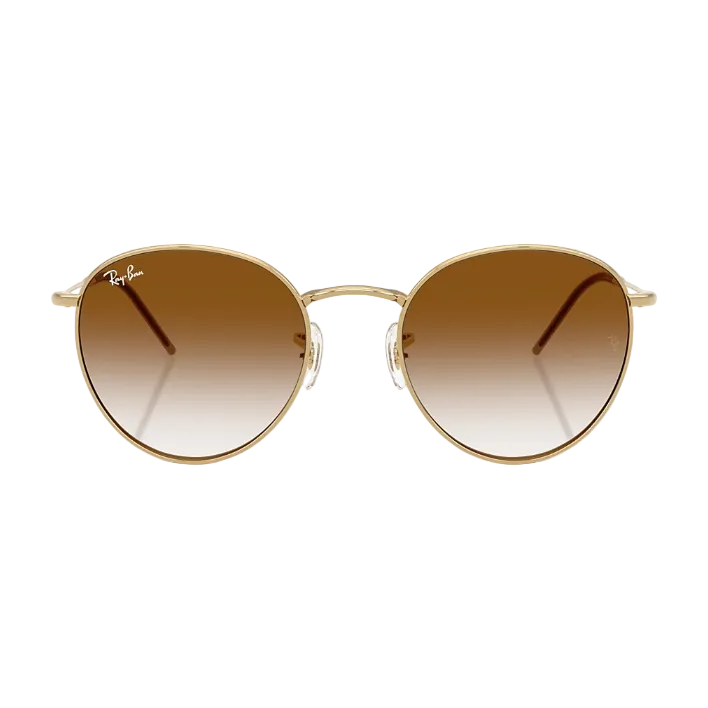 Ray Ban Women Phantos Frame Biscuit Gold Sunglasses