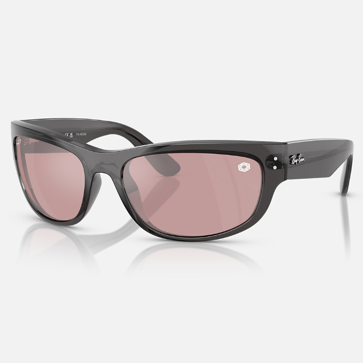 Ray Ban Women Pillow Frame Transparent Black Sunglasses