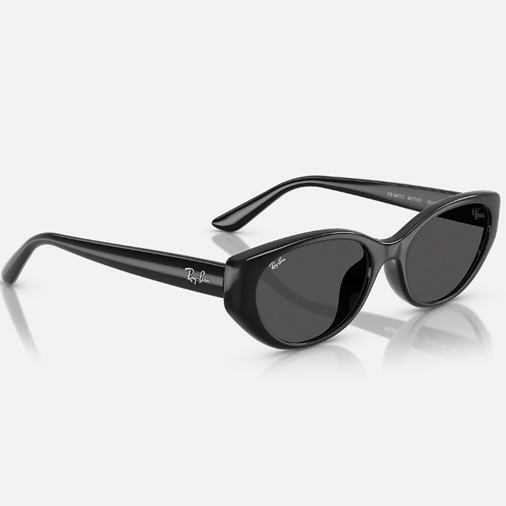 Ray Ban Women Pillow Frame Ultra Black Sunglasses