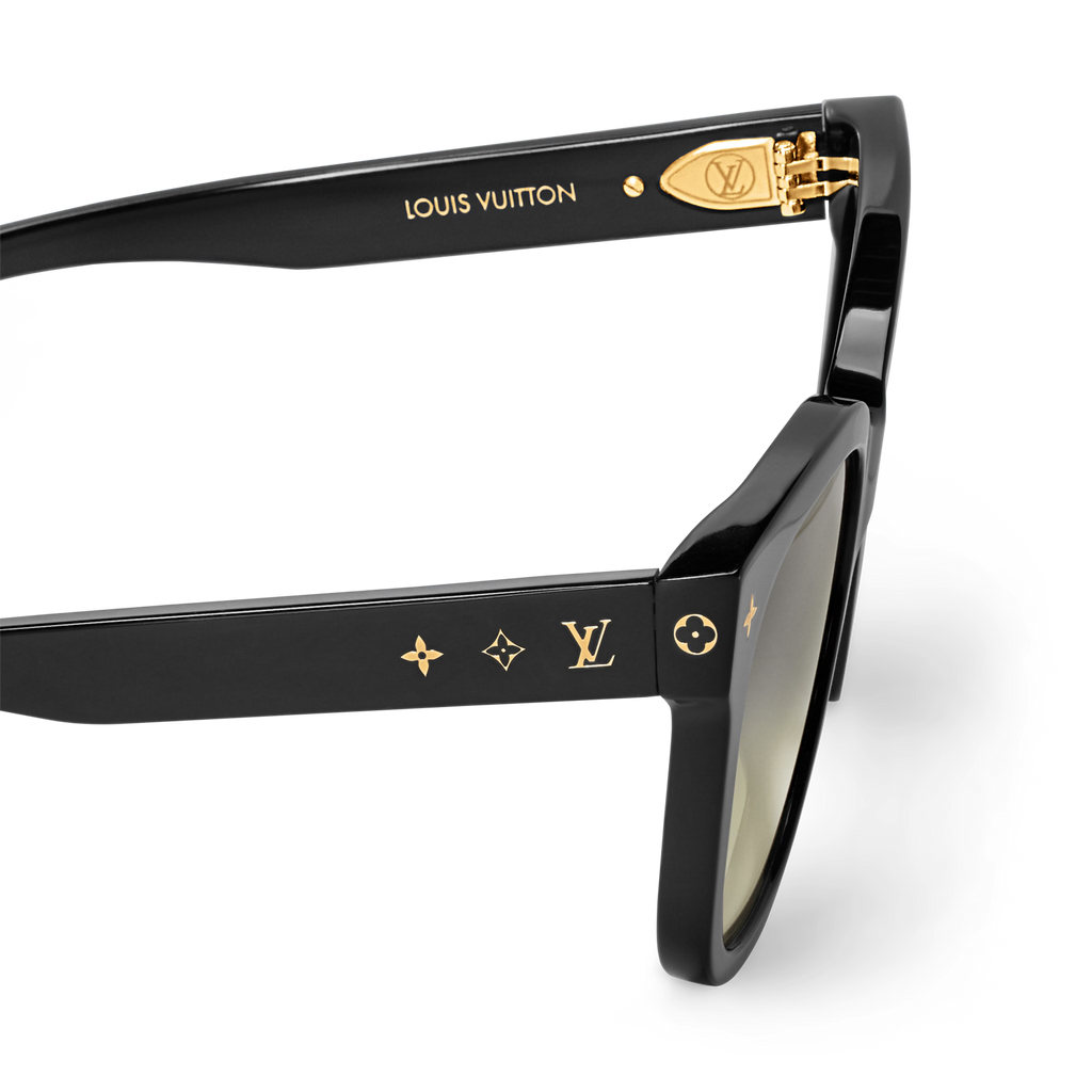 Louis Vuitton Women Cat Eye Frame Ebony Sunglasses