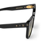Louis Vuitton Women Cat Eye Frame Ebony Sunglasses
