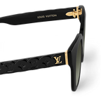 Louis Vuitton Women Round Frame Ebony Sunglasses