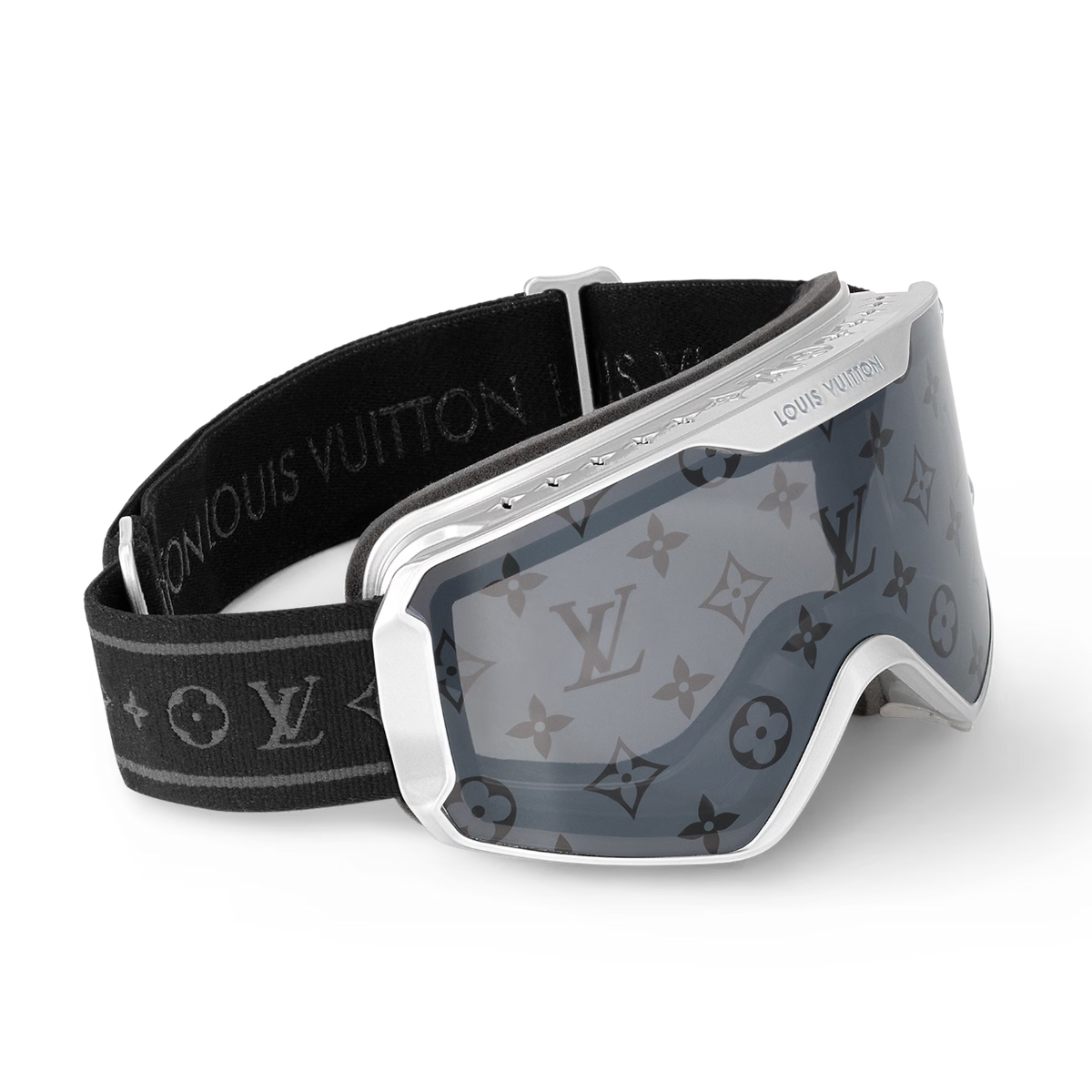 Louis Vuitton Women Mask Frame Snow White Sunglasses