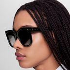 Louis Vuitton Women Cat Eye Frame Ebony Sunglasses