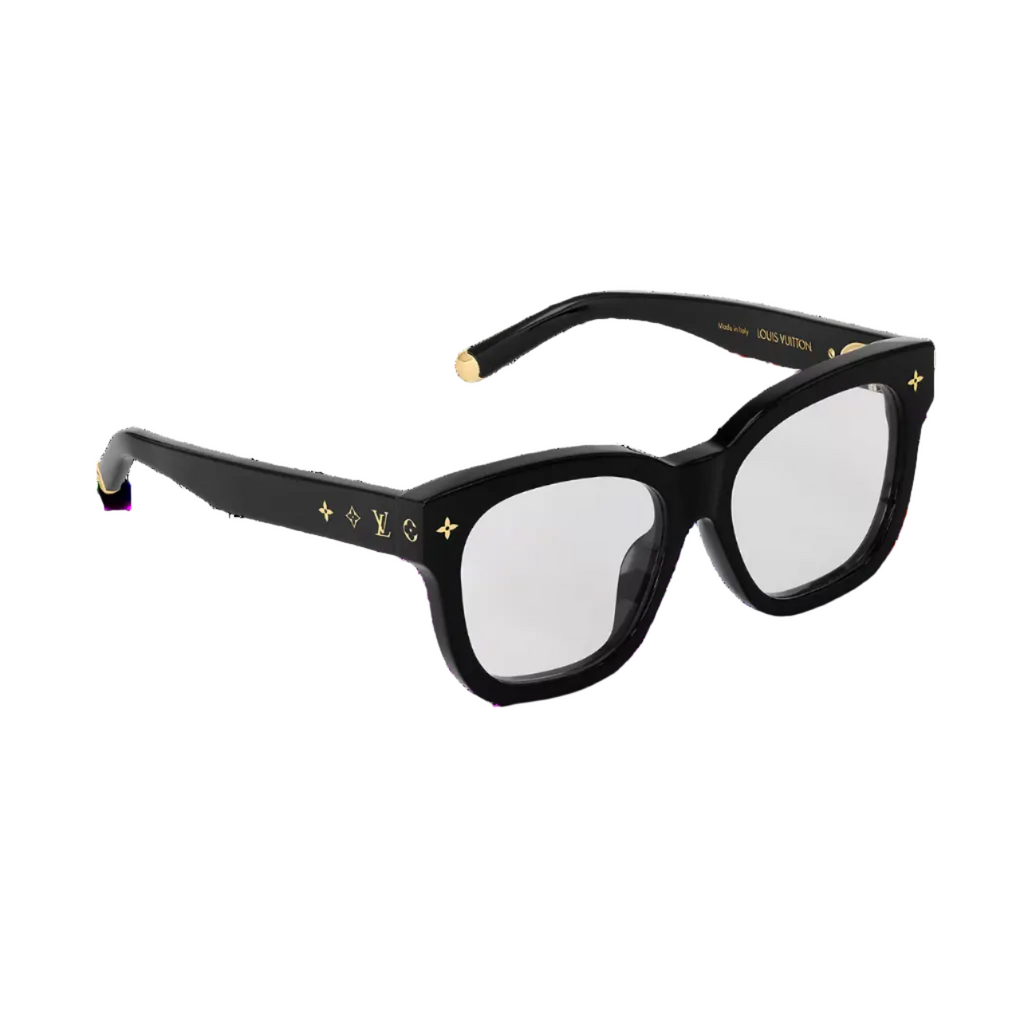 Louis Vuitton Women Cat Eye Frame Phantom Black Sunglasses