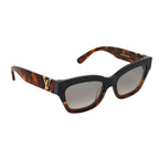 Louis Vuitton Women Cat Eye Frame Brown Tortoise Sunglasses