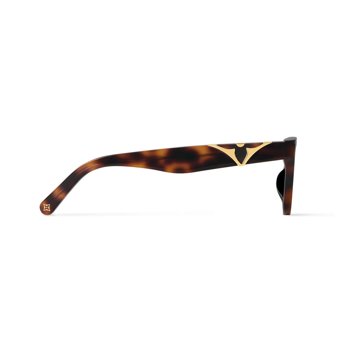 Louis Vuitton Women Cat Eye Frame Brown Tortoise Sunglasses