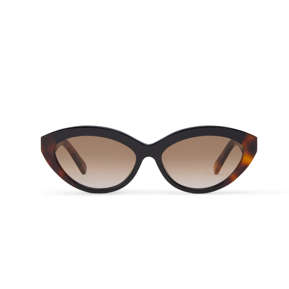 Louis Vuitton Women Oval Frame Brown Sunglasses