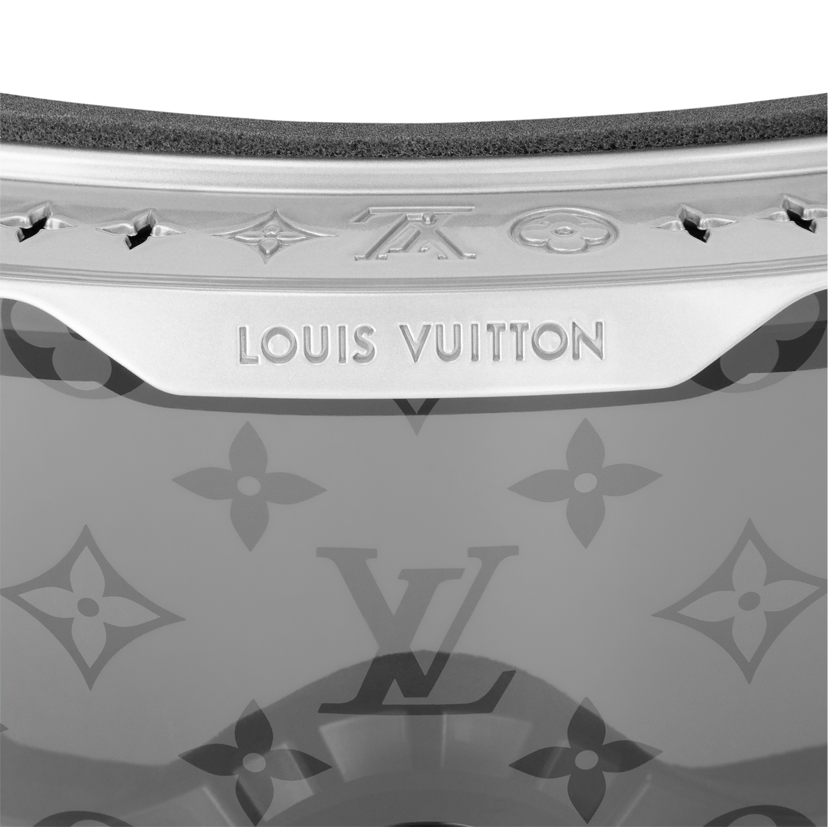 Louis Vuitton Women Mask Frame Snow White Sunglasses