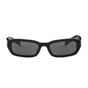 Prada Women Rectangular Frame Void Black Sunglasses