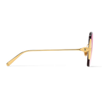 Louis Vuitton Women Square Frame Pale Gold Sunglasses