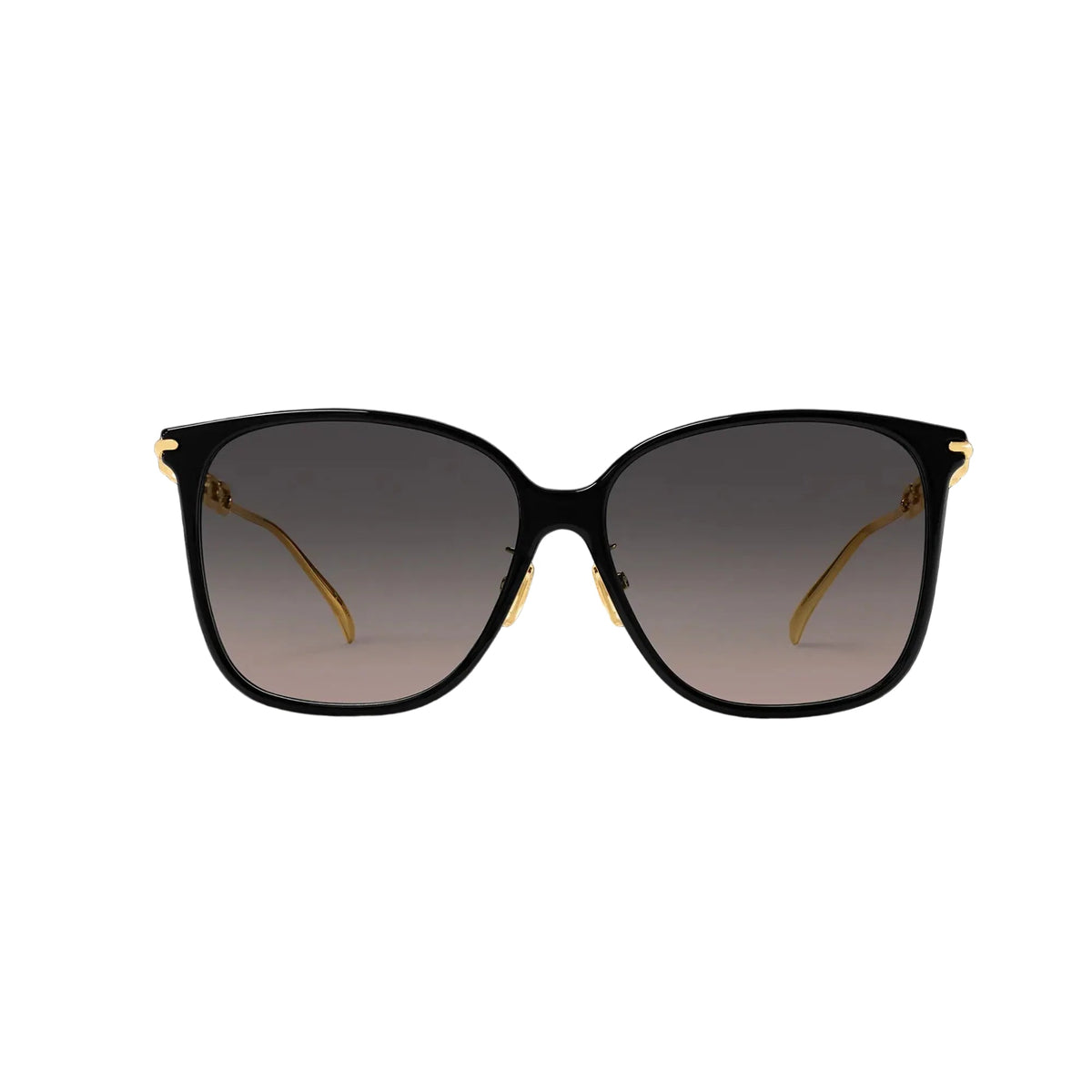 Louis Vuitton Women Square Frame Cobra Black Sunglasses