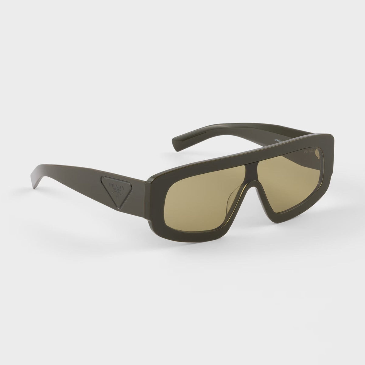 Prada Men Mask Frame Laurel Green Sunglasses