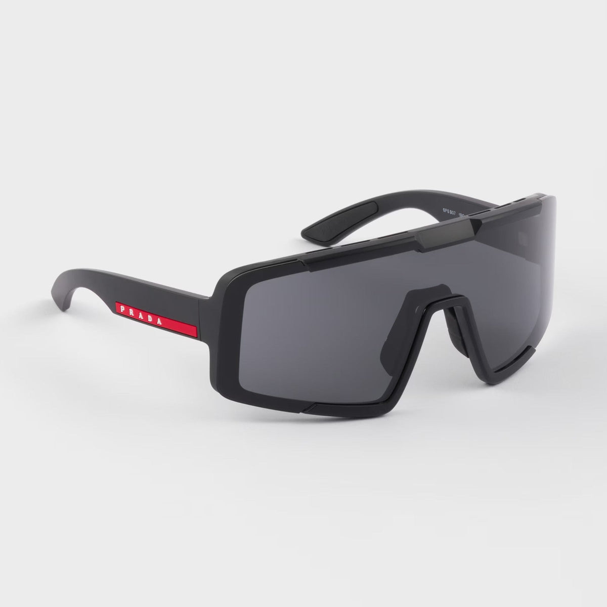 Prada Men Mask Frame Black Sunglasses