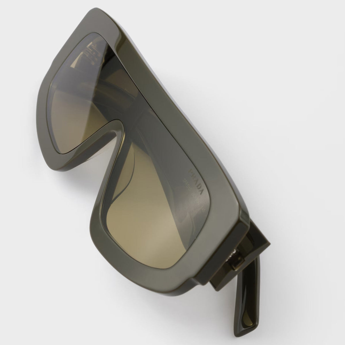 Prada Men Mask Frame Laurel Green Sunglasses