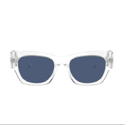 Versace Women Sqaure Frame Crystal Sunglasses