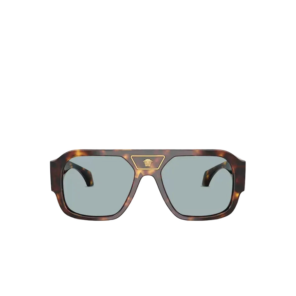Versace Mask Frame Tortoiseshell Sunglasses