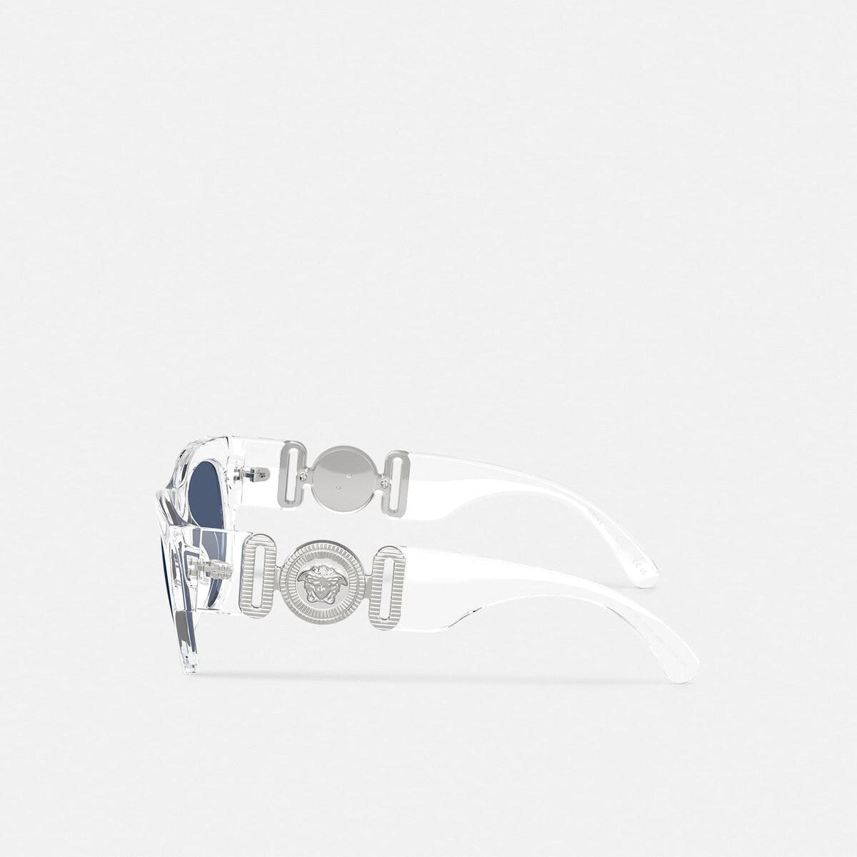 Versace Women Sqaure Frame Crystal Sunglasses