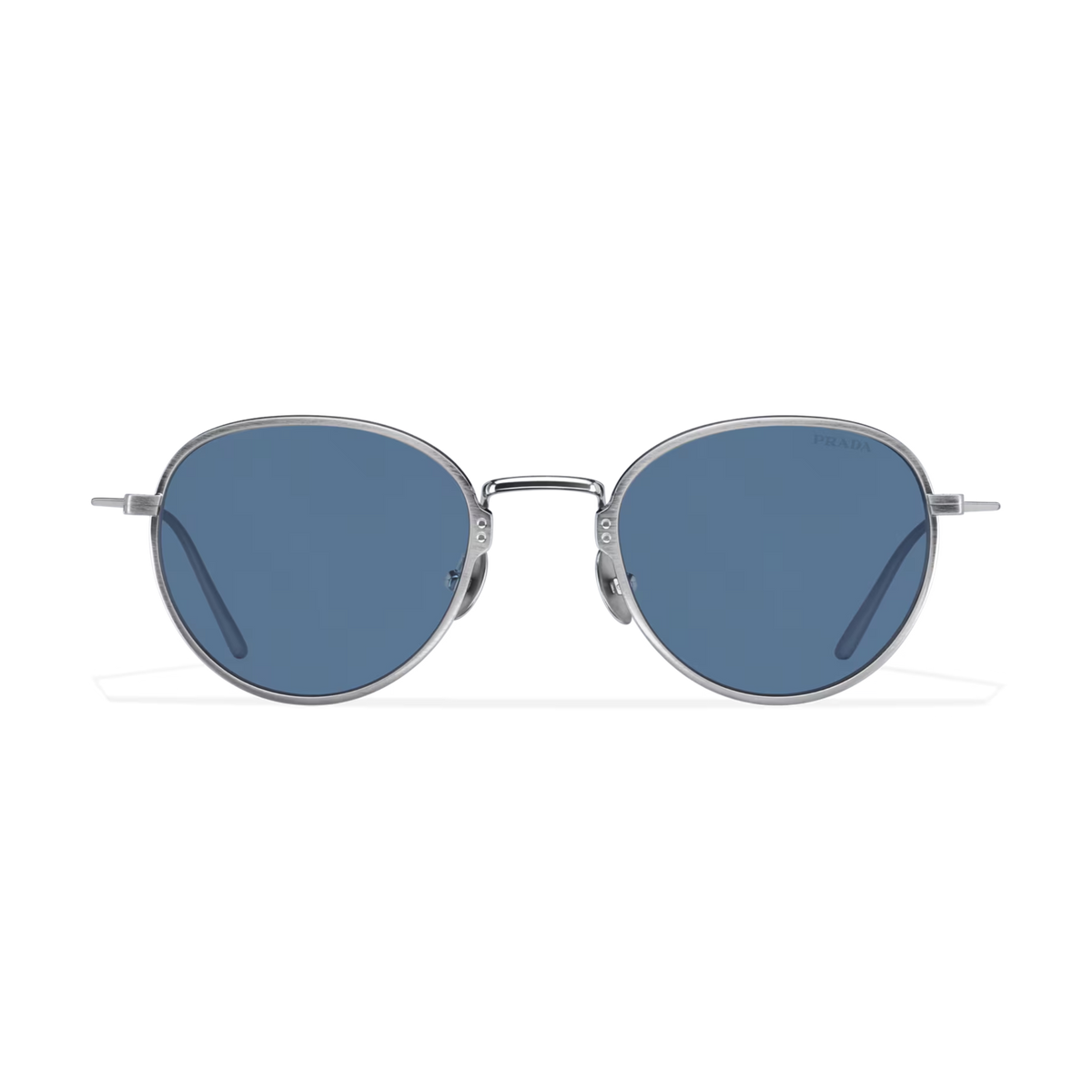 Prada Men Pantos Frame lead Gray Brushed Titanium Sunglasses