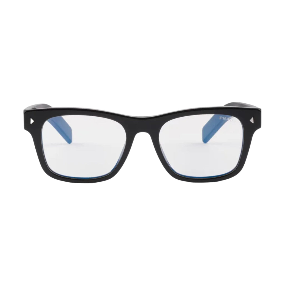 Prada Men Squared Frame lead Black Sunglasses