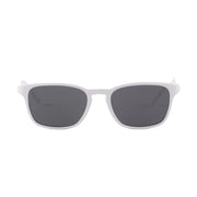 Prada Men Rectangular Frame Shiny White Sunglasses
