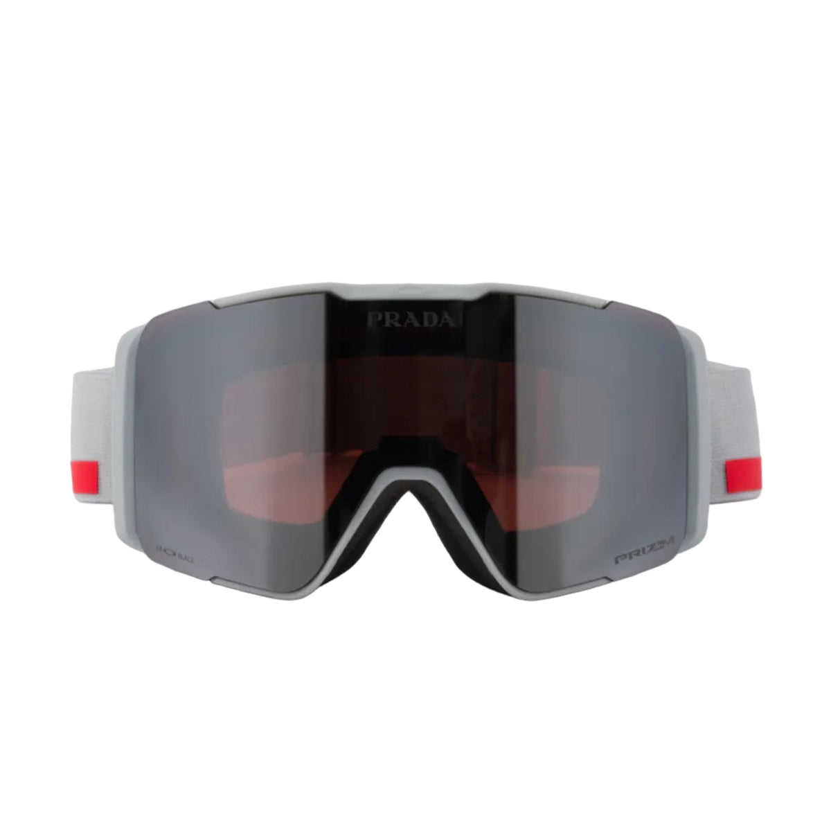 Prada Men Rimless Frame Matte Grey Sunglasses