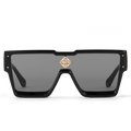 Louis Vuitton Men Mask Frame Soft Black Sunglasses