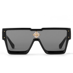 Louis Vuitton Men Mask Frame Soft Black Sunglasses