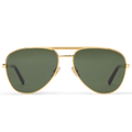 Louis Vuitton Men Pilot Frame Metallic Gold Sunglasses