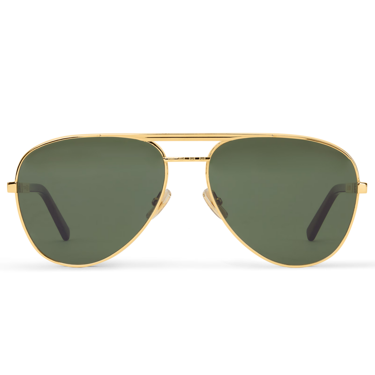 Louis Vuitton Men Pilot Frame Metallic Gold Sunglasses
