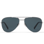 Louis Vuitton Men Pilot Frame Silver Sunglasses