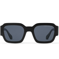 Louis Vuitton Men Round Square Frame Black Sunglasses