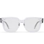 Louis Vuitton Men Square Frame White Sunglasses